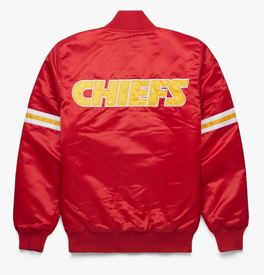 Kansas City Chiefs Satin Varsity Jacket WorthVee