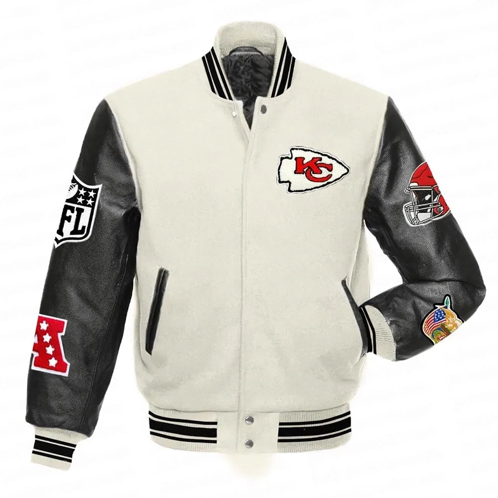 Kansas City Chiefs Taylor Swift Varsity Jacket WorthVee