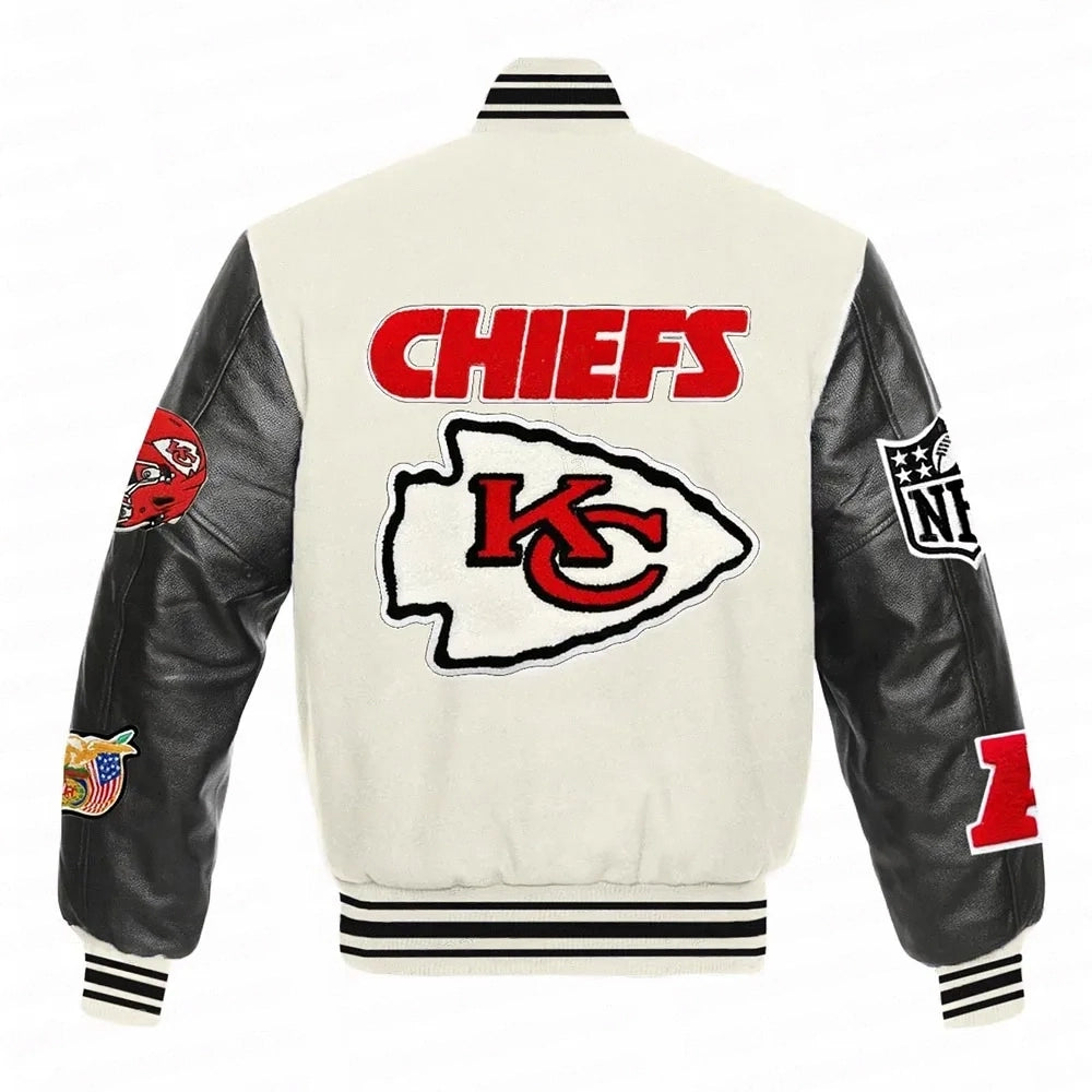 Kansas City Chiefs Taylor Swift Varsity Jacket WorthVee