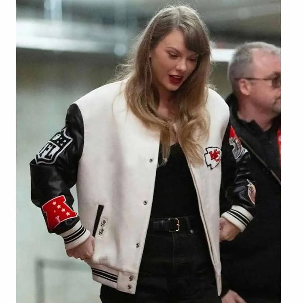 Kansas City Chiefs Taylor Swift Varsity Jacket WorthVee