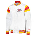Kansas City Chiefs Teddy Varsity Satin Jacket WorthVee