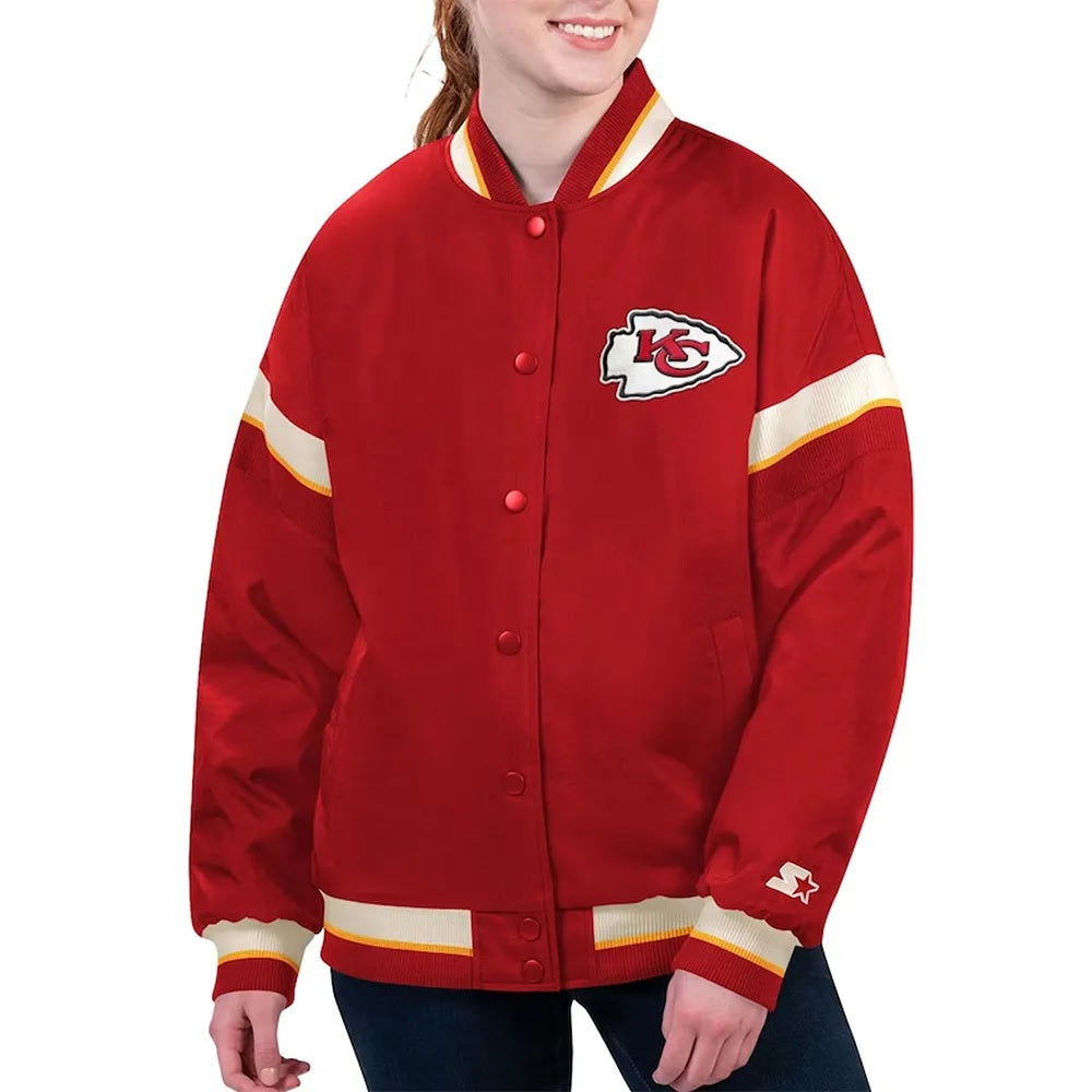 Kansas City Chiefs Tournament Varsity Jacket WorthVee