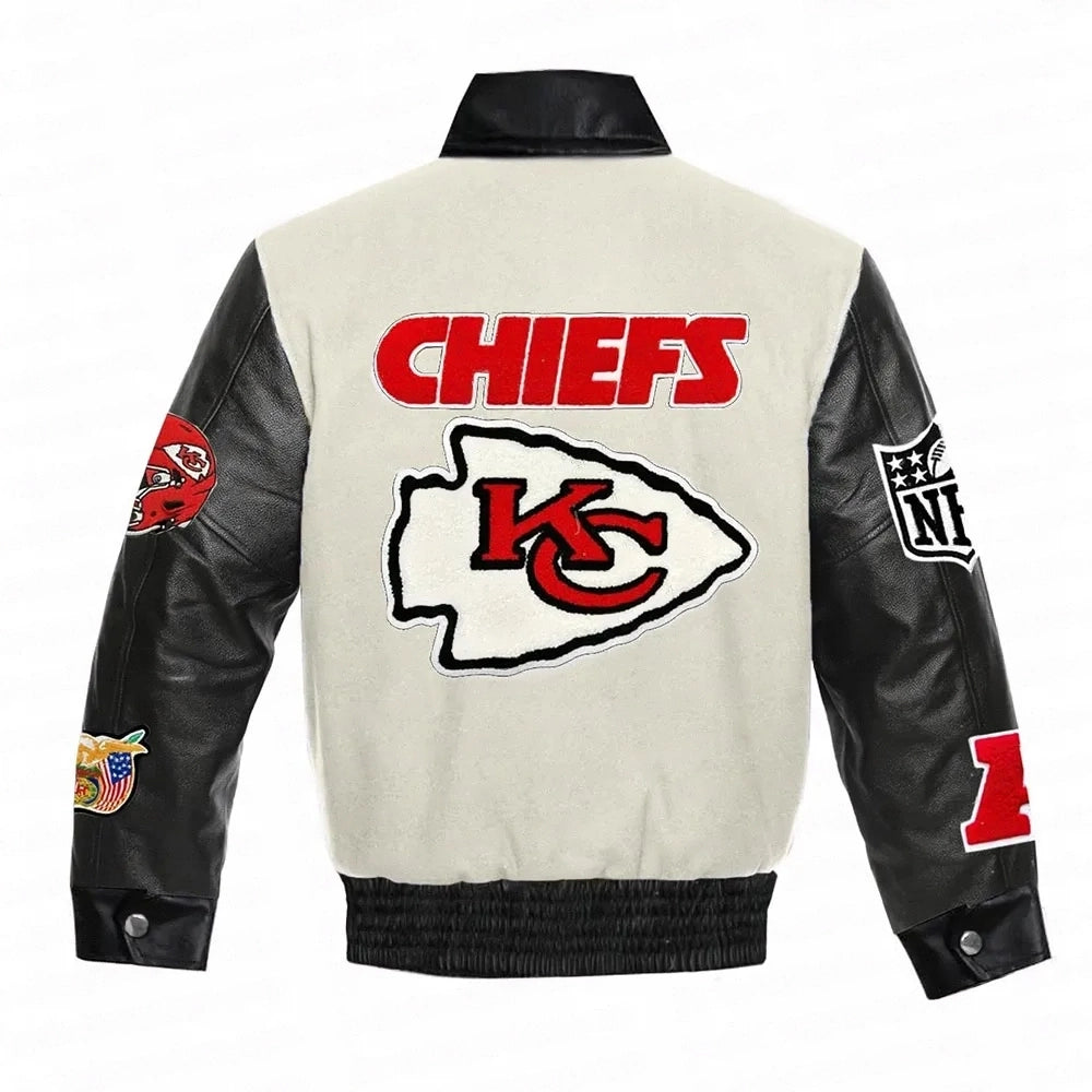 Kansas City Chiefs Travis Kelce Varsity Jacket WorthVee