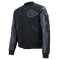 Kansas City Chiefs Triple Black Logo Varsity Jacket WorthVee