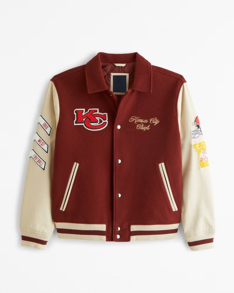 Kansas City Chiefs Varsity Bomber Jacket WorthVee