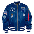 Kansas City Royals Bomber MA-1 Jacket WorthVee