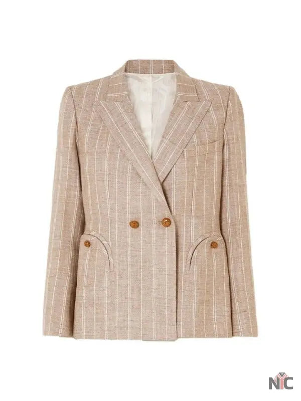Kate Middleton Blaze Milano Pinstriped Blazer Clanton Jacket