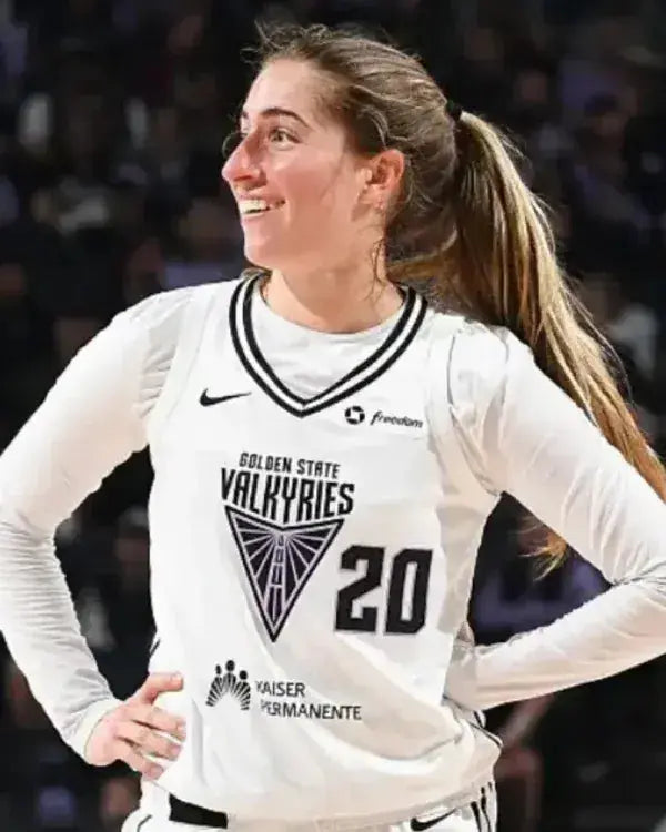 Kate Martin Golden State Valkyries White Jersey WorthVee