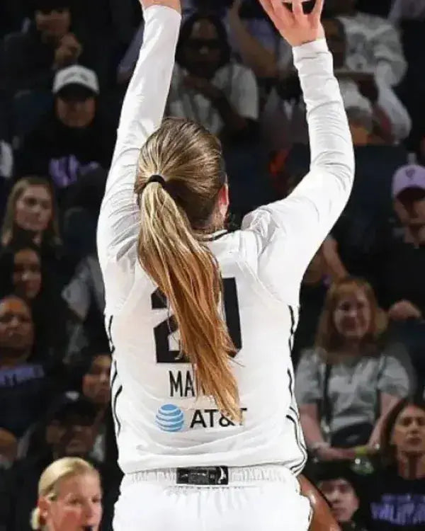 Kate Martin Golden State Valkyries White Jersey WorthVee