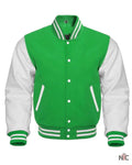 Kelly Green Varsity Jacket Clanton Jacket