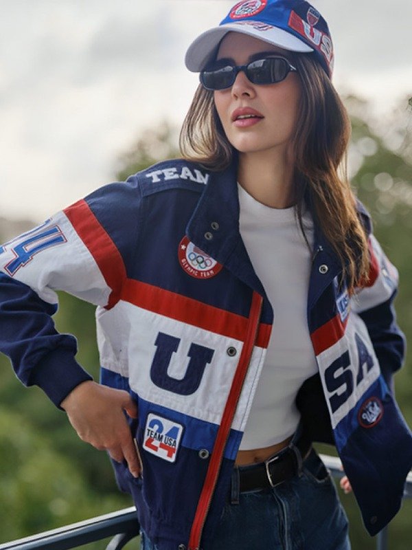 Kendall Jenner Olympic Team USA Jacket WorthVee