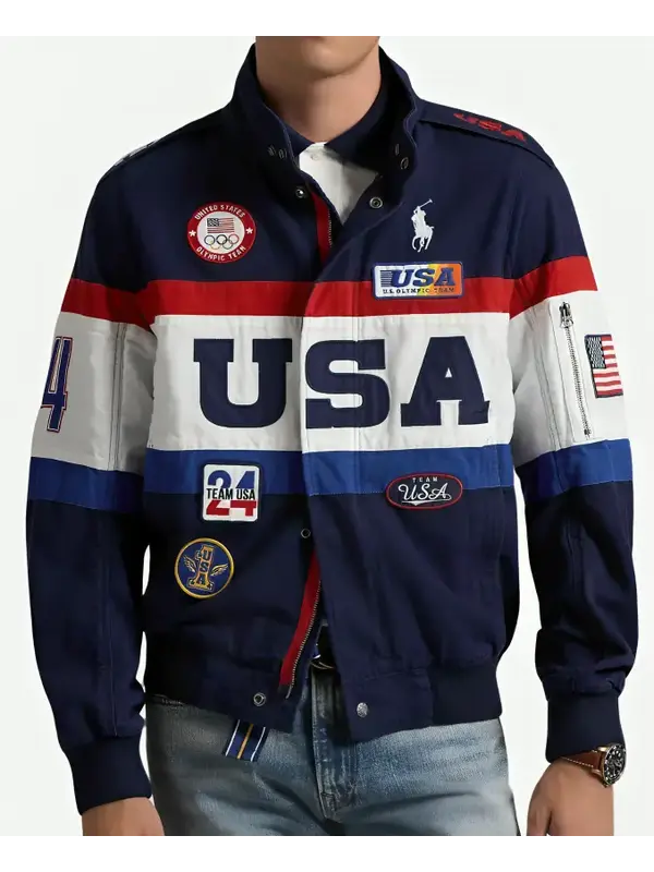 Kendall Jenner Olympic Team USA Jacket WorthVee