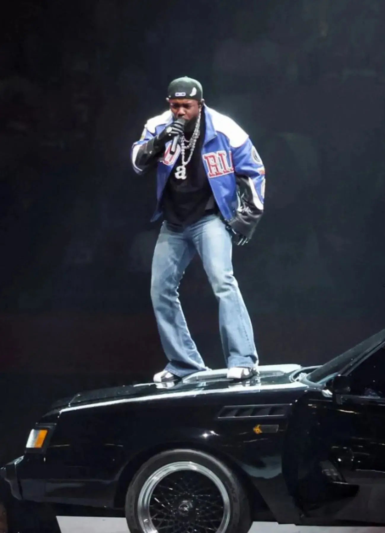 Kendrick Lamar Super Bowl LIX Gloria Leather Jacket WorthVee