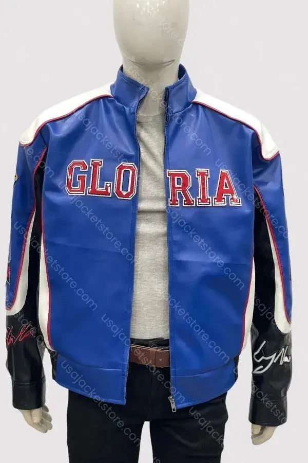 Kendrick Lamar Super Bowl LIX Gloria Leather Jacket WorthVee