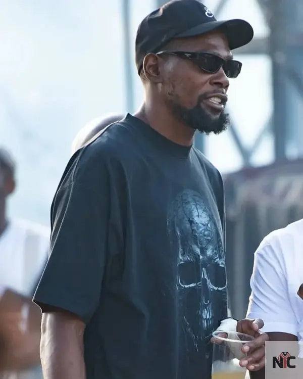 Kevin Durant Wireless Festival 2025 Printed Shirt Clanton Jacket
