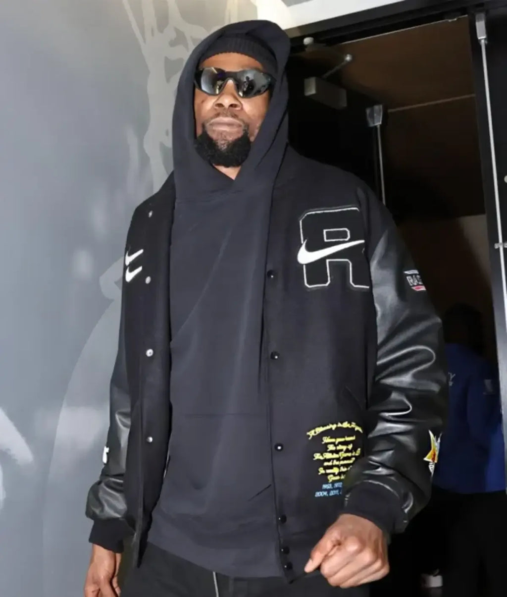 Kevin Durant 75th NBA All Star Game USA Stripes Team Jacket