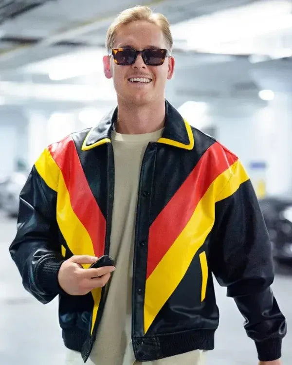 Kevin Lankinen Vancouver Canucks Leather Jacket