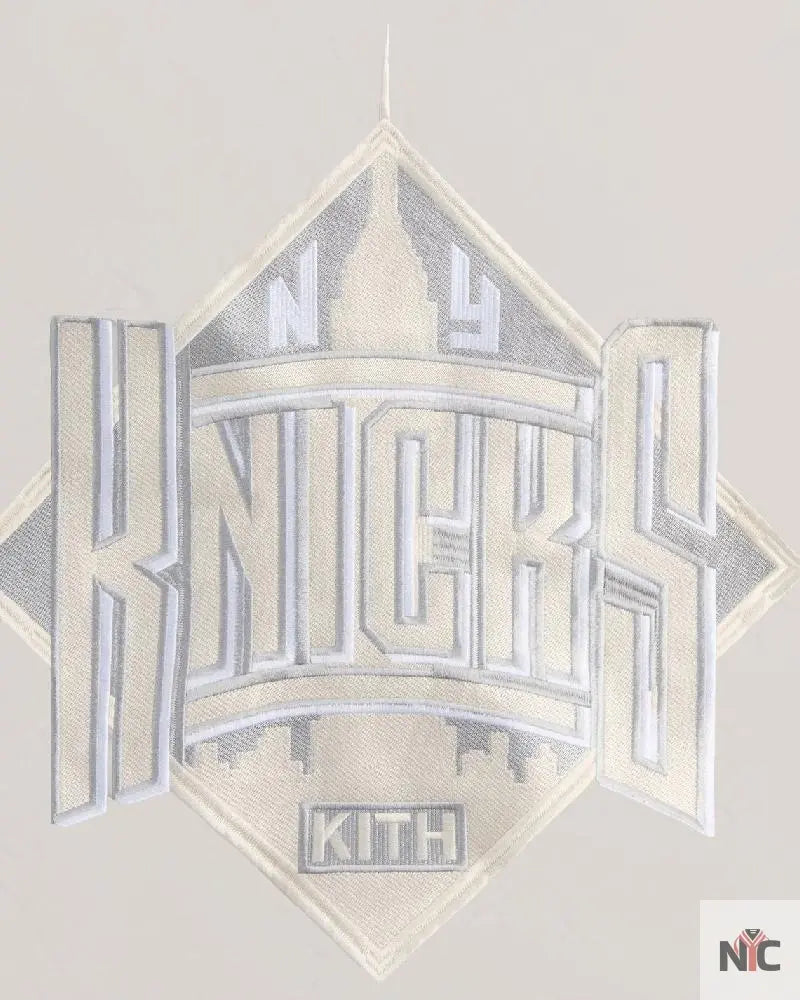 Kith For The New York Knicks Empire Satin Bomber Jacket Clanton Jacket