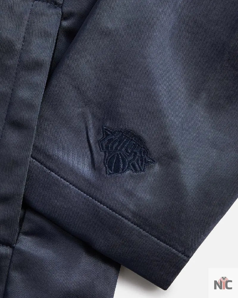 Kith for the New York Knicks Snap Front Coaches Jacket Clanton Jacket