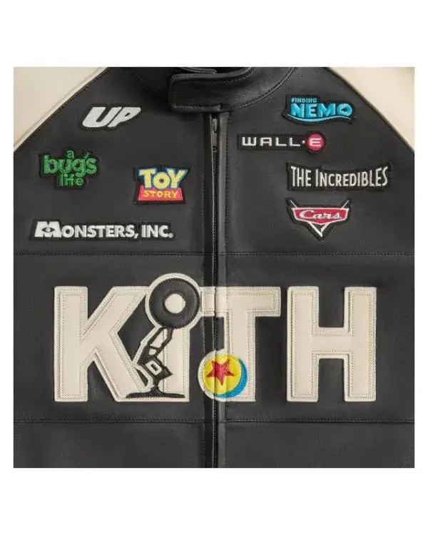 Kith Disney Pixar Dejan Leather Jacket WorthVee