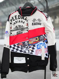 Kristin Juszczyk Indy 500 Cotton Racing Jacket Clanton Jacket