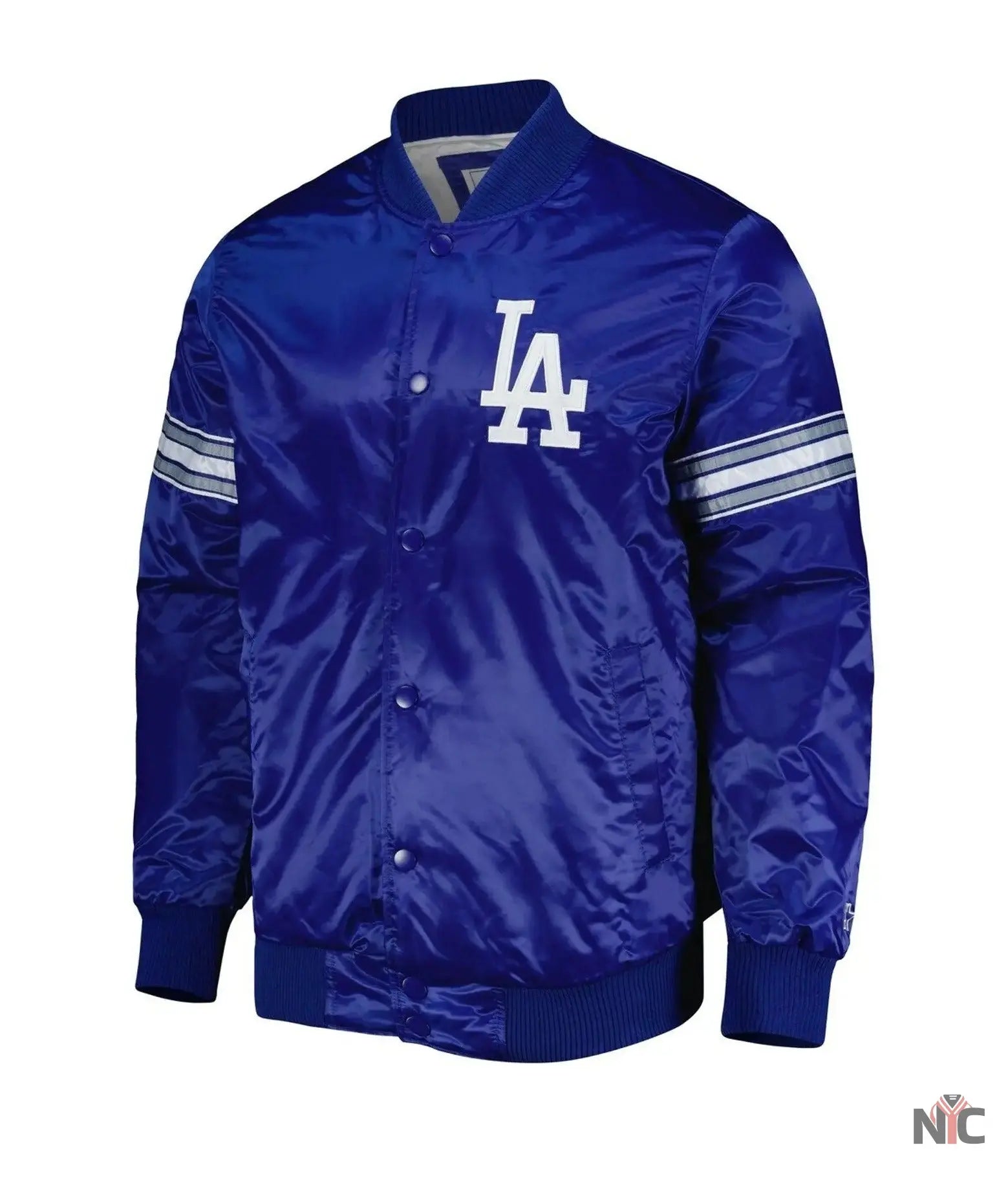 LA Dodgers Pick & Roll Royal Blue Varsity Jacket Clanton Jacket