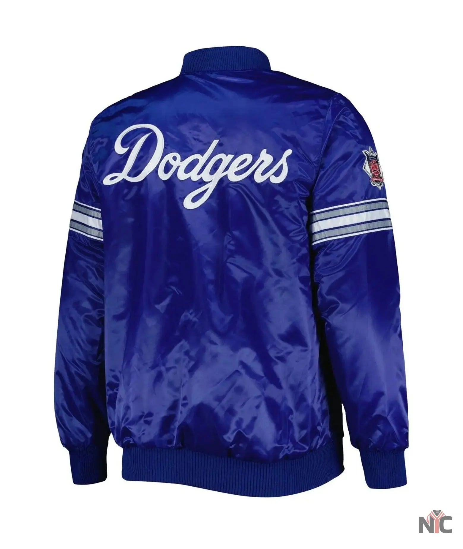 LA Dodgers Pick & Roll Royal Blue Varsity Jacket Clanton Jacket