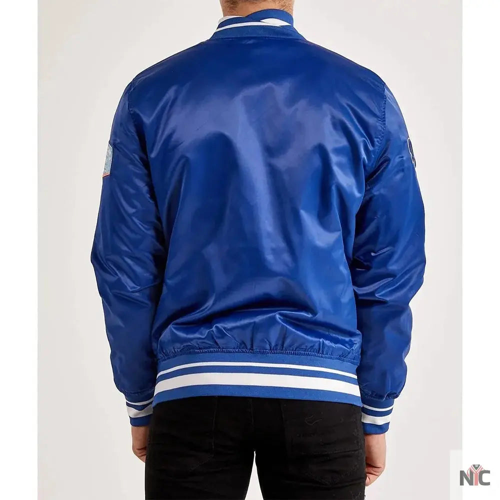 LA Dodgers World Series 1988 Varsity Satin Jacket Clanton Jacket