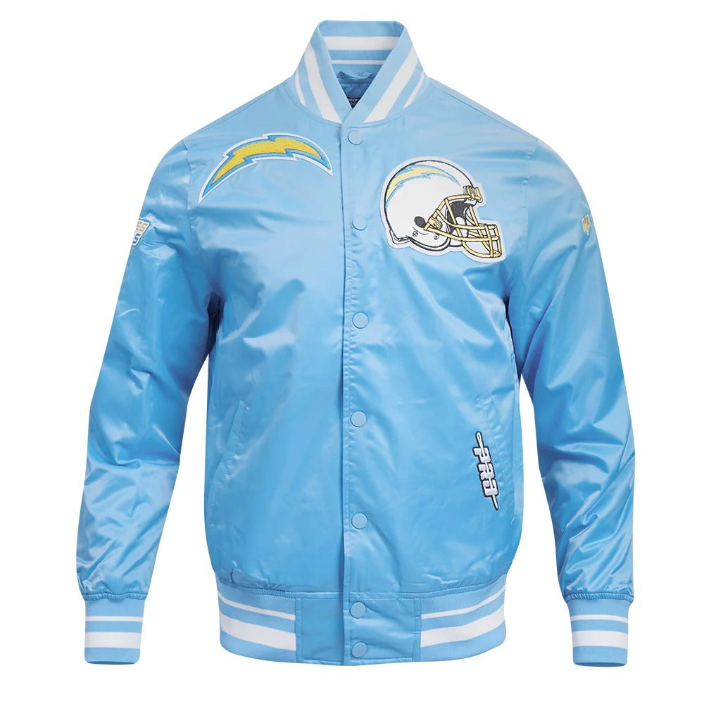 LA Chargers Mashup Satin Varsity Jacket WorthVee