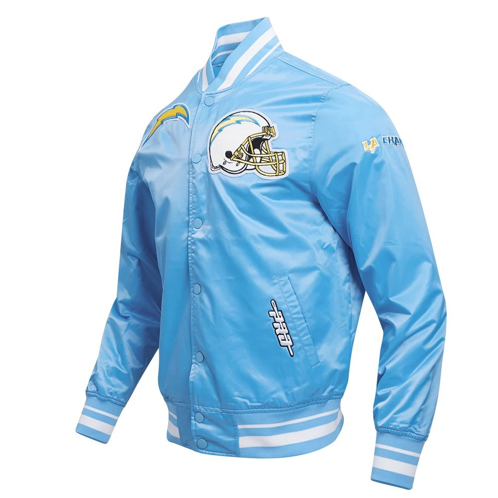 LA Chargers Mashup Satin Varsity Jacket WorthVee