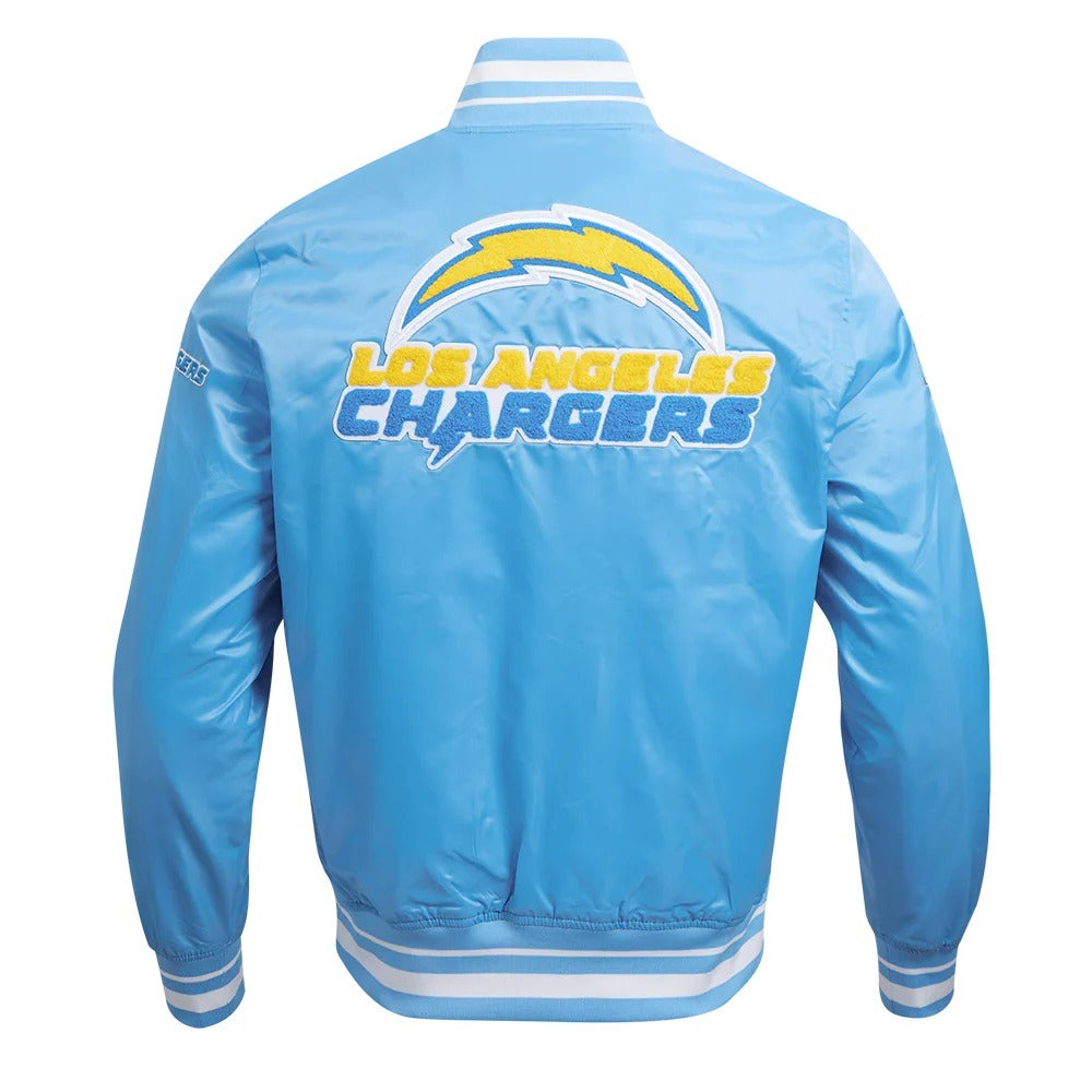 LA Chargers Mashup Satin Varsity Jacket WorthVee