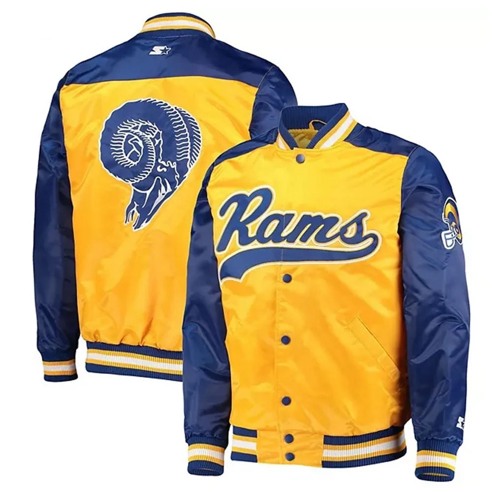 LA Rams Blue and Yellow Jacket WorthVee