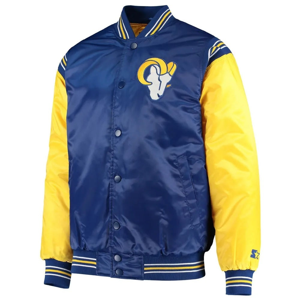 LA Rams Blue and Yellow Jacket WorthVee
