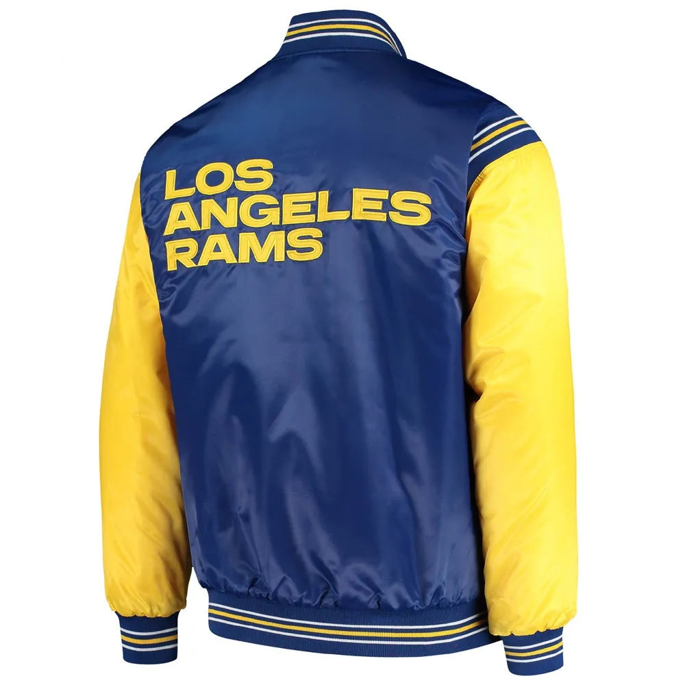 LA Rams Blue and Yellow Jacket WorthVee