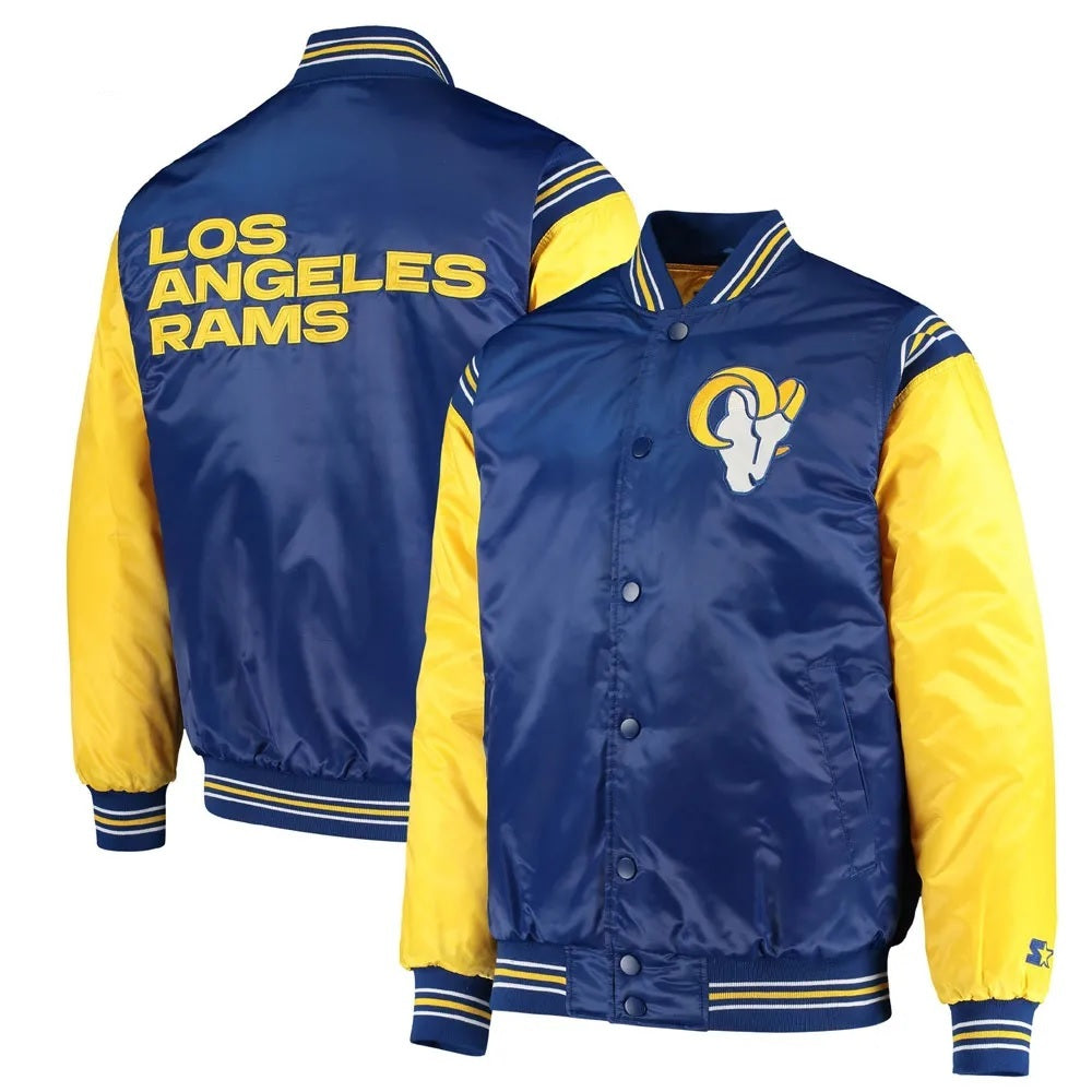 LA Rams Blue and Yellow Jacket WorthVee