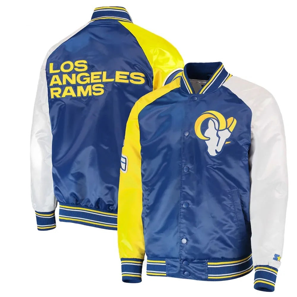 LA Rams Blue and Yellow Jacket WorthVee