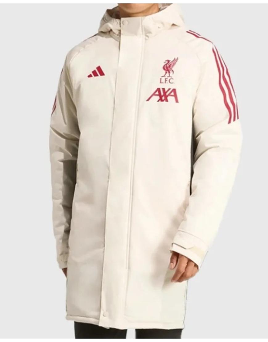 LFC Adidas 25/26 Domestic Long Match Day Jacket Clanton Jacket