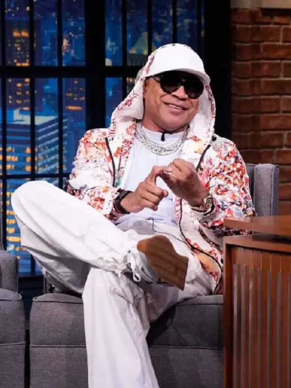 LL Cool J Late Night with Seth Meyers S12 Hoodie Clanton Jacket