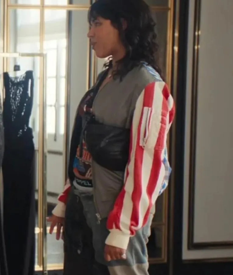 La Maison 2024 Zita Hanrot Bomber Jacket