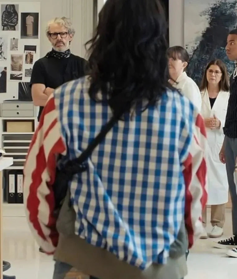 La Maison 2024 Zita Hanrot Bomber Jacket