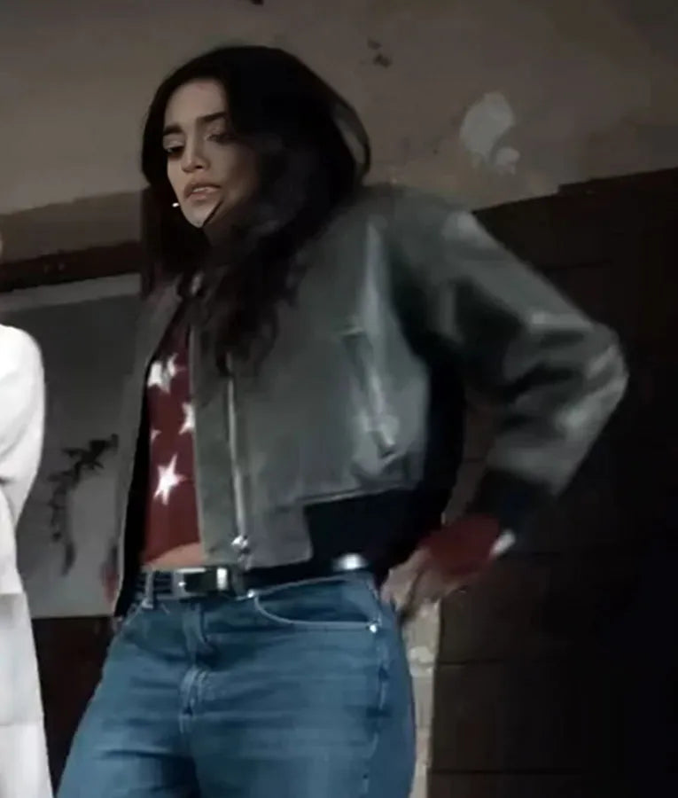 La Dolce Villa 2025 Olivia Leather Bomber Jacket