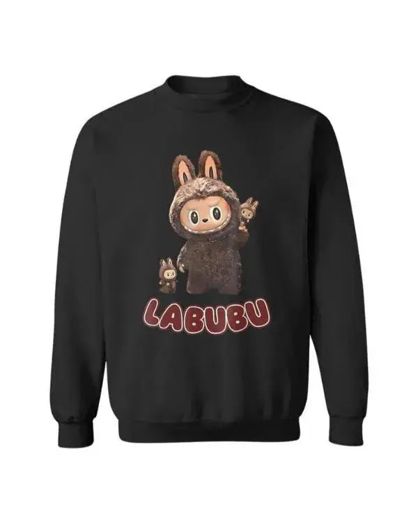 Labubu The Monster Black Sweatshirt WorthVee