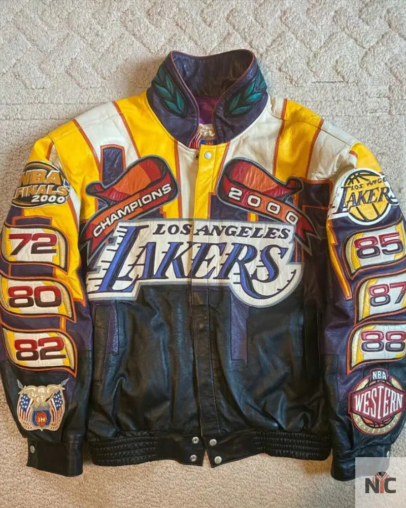 Lakers 2000 Championship Jacket Clanton Jacket