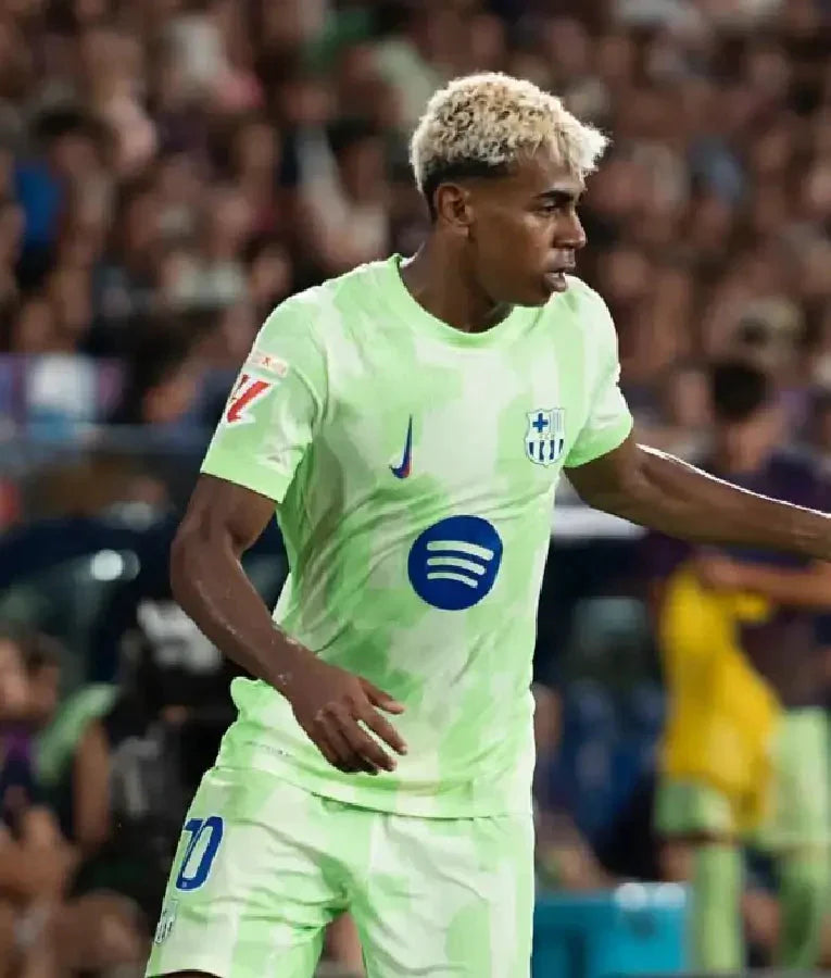 Lamine Yamal Levante UD v FC Barcelona Shirt Shopotiny