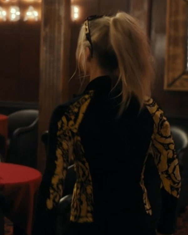 Landman Ali Larter Yellow Black Zip Jacket WorthVee