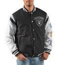 Las Vegas Raiders 3X Championship Varsity Jacket WorthVee