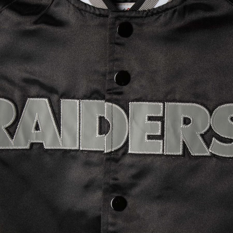 Las Vegas Raiders Bomber Lightweight Black Jacket WorthVee