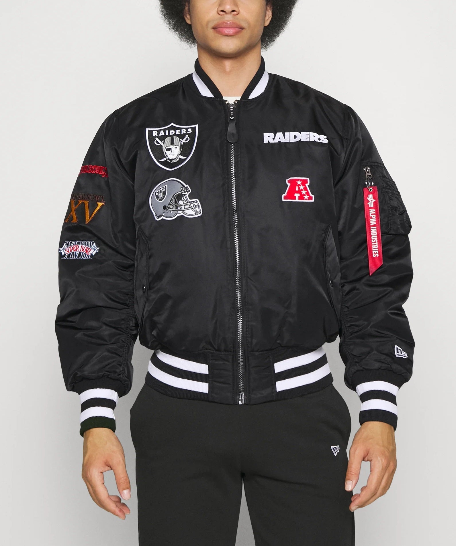 Las Vegas Raiders Ma-1 Bomber Jacket WorthVee