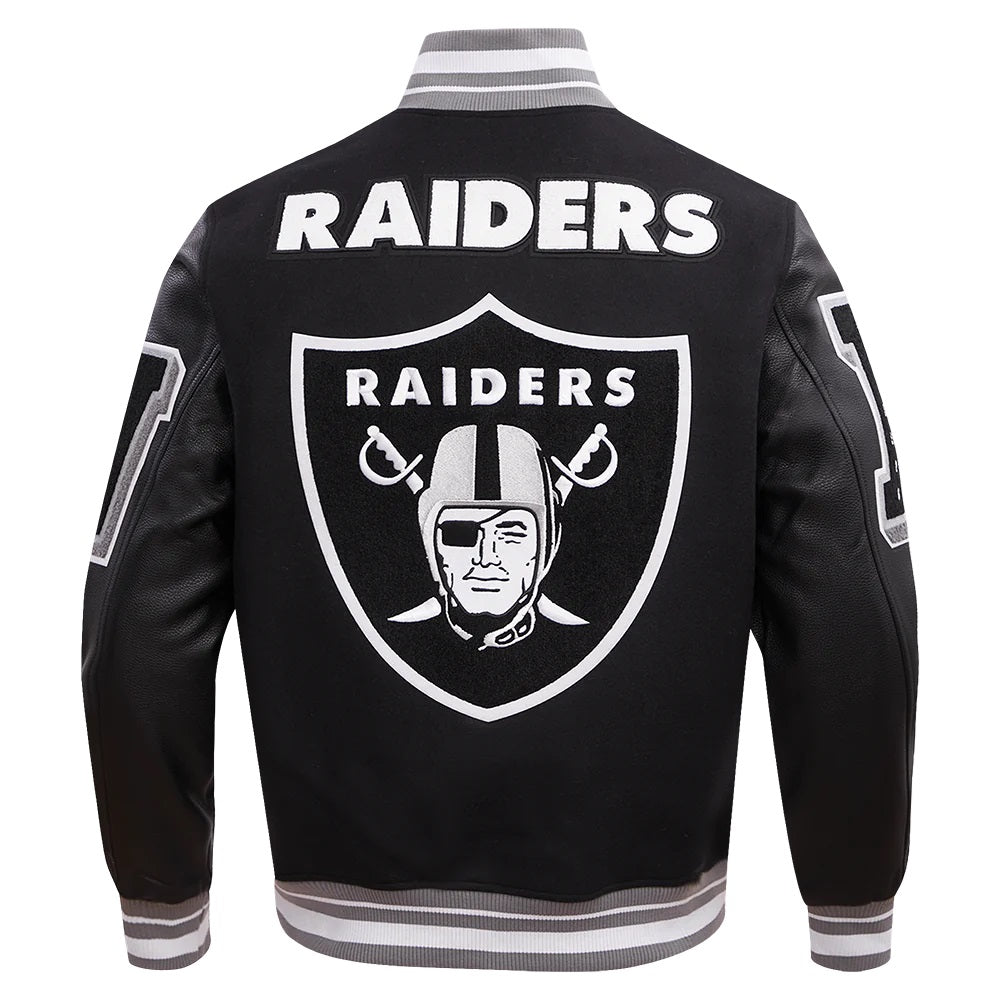 Las Vegas Raiders Mashup Varsity Jacket WorthVee