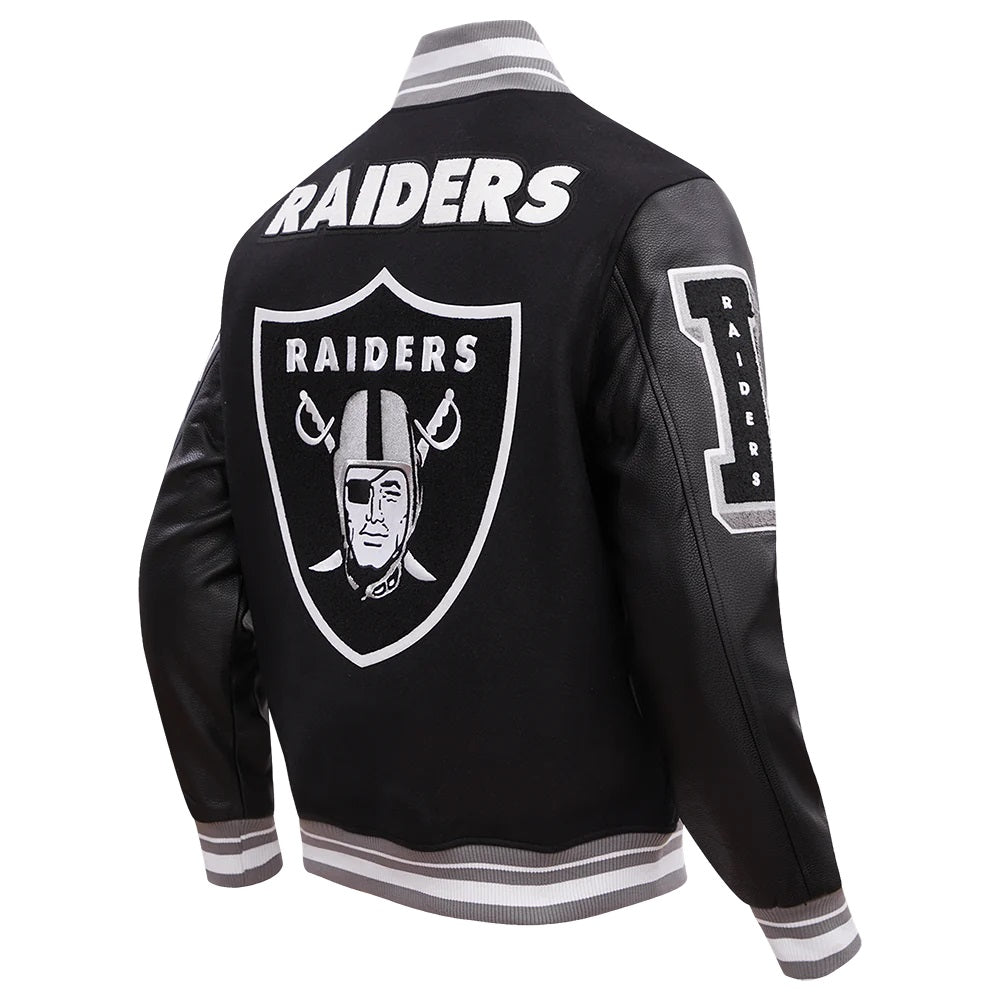 Las Vegas Raiders Mashup Varsity Jacket WorthVee